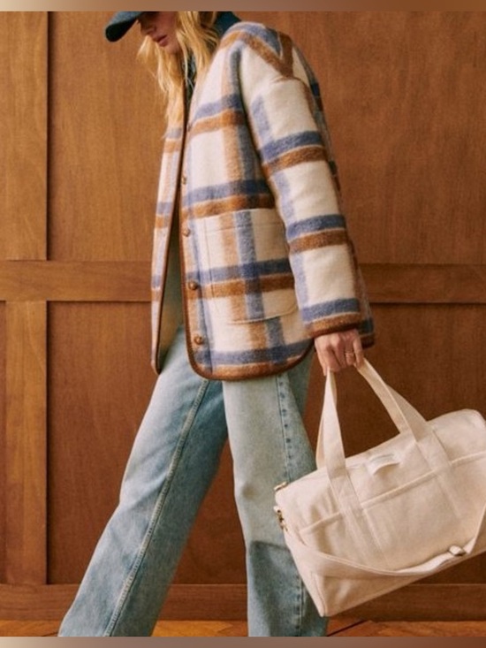 Sezane Jackets & Blazers - NWT Reversible Sezane Sari Jacket 34/2